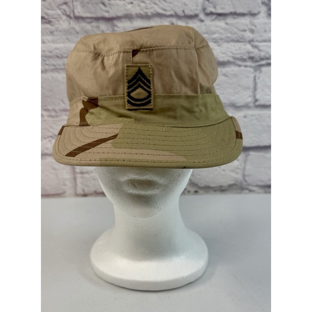 Military Issued Hat Cap Desert Camouflage Class 2 Sekri Size 7 Tan
